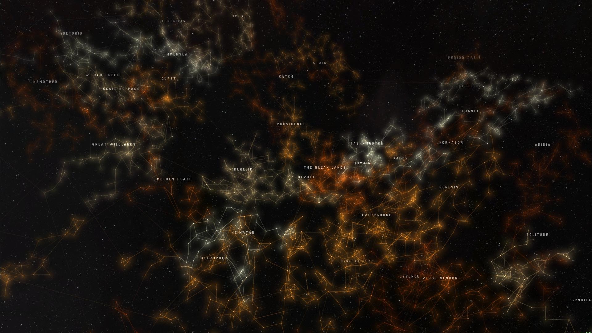 Vaisseau spatial dans la nébuleuse